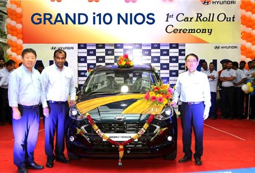 Hyundai rolls out first Hyundai Grand i10 Nios from Chennai plant