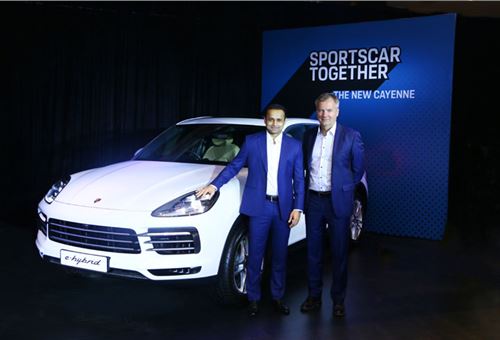 Porsche India launches 2018 Cayenne, e-Hybrid