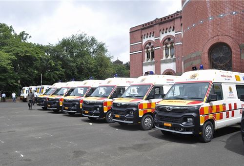 Tata Motors delivers 51 Winger Ambulances to Pune Zilla Parishad for transporting Covid patients
