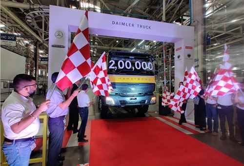 Daimler India CV registers record sales of 29,470 units in CY2022, up 25%