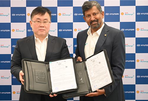 Hyundai Motor India Partners with Shell India to expand EV-charging Infrastructure in India