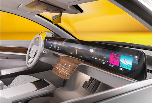Continental reveals curved display with invisible control panel at CES 2023