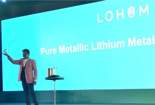 LOHUM announces pure lithium metal recovered through recycling