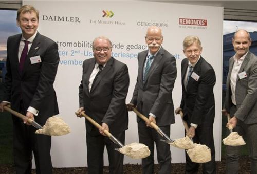 Daimler ties up with three companies for re-use of EV battery systems