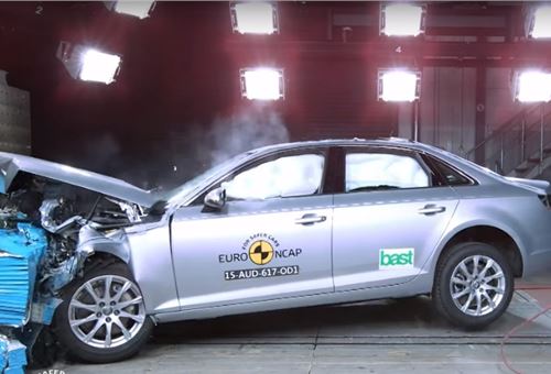 Euro NCAP awards five star safety rating to Audi A4 2015