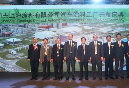 BASF opens new automotive coatings plant in Shanghai