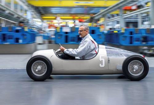 'From powder to a component': Audi uses 3D printer to produce classic Grand Prix sportscar