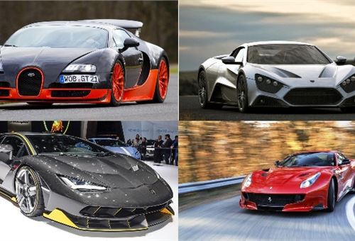Top 15 fastest cars in the world