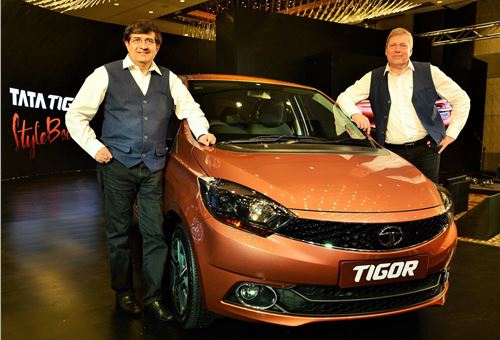 Tata Motors launches Tigor compact sedan at Rs 470,000
