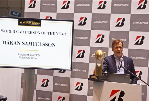 Volvo Cars CEO Hakan Samuelsson named 2018 World Car Person of the Year