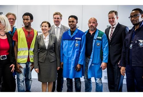 BMW Group to support 500 refugees with practical work programme