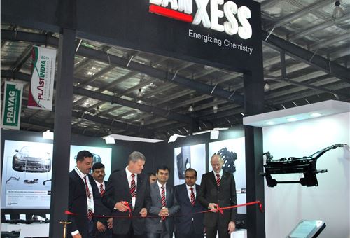 Lanxess showcases lightweight solutions for auto at PlastIndia