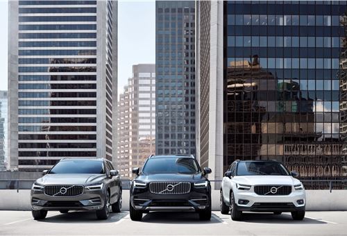 Volvo Cars global sales up 12.2% in April to 52,635 cars