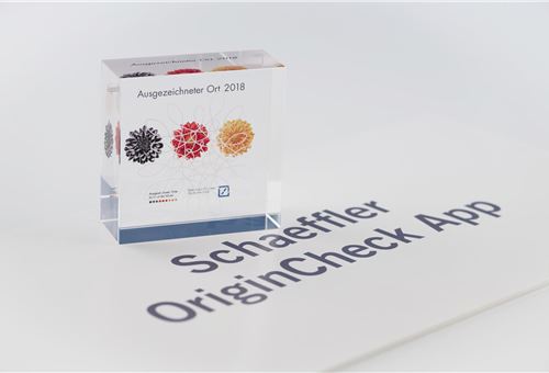 Schaeffler OriginCheck App to outwit counterfeiters bags award