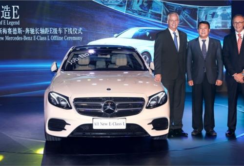 Mercedes-Benz starts production of new LWB E-Class in China