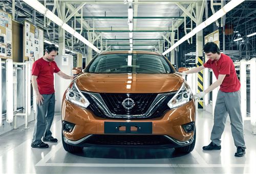 Nissan launches new Murano in Russia
