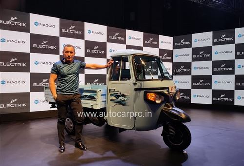 Piaggio launches Ape’ Electric FX passenger and cargo three-wheelers in India