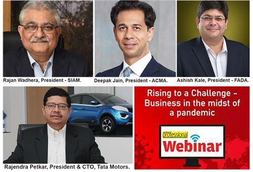 SIAM, ACMA, FADA presidents and Tata Motors' Rajendra Petkar: Collaboration is the way ahead for people, plants, performance