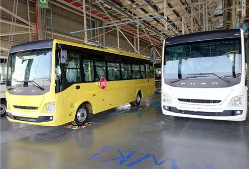 Daimler Buses India produces 100th FUSO bus for export markets