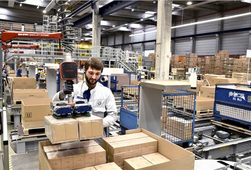 VW's Kassel depot: 460,000 replacement parts dispatched from 1 sq.km area