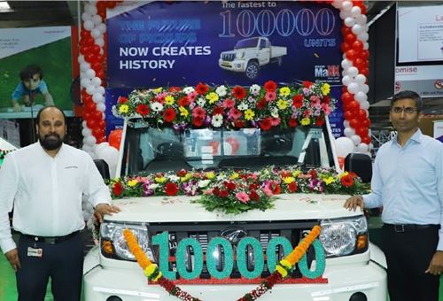 Mahindra’s Bolero MaXX Pik-Up Range achieves 1 lakh production milestone in record time 