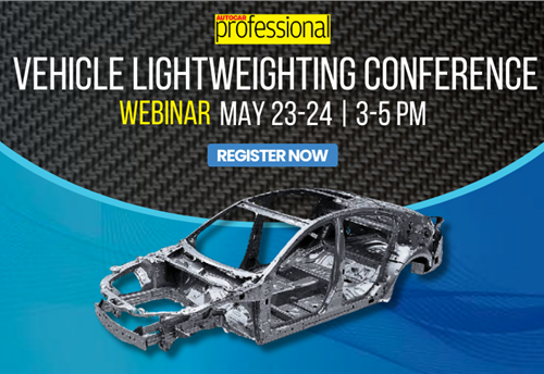 Autocar Professional to host Vehicle Lightweighting Conference: A Virtual Event on May 23-24 