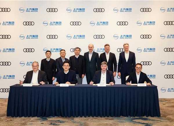 Audi and SAIC to jointly build new BEVs on a China-specific platform