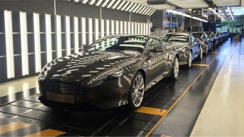 Aston Martin rolls out its final DB9