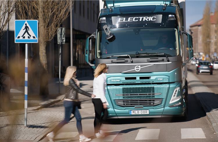 Volvo Trucks launches new safety systems to keep cyclists and pedestrians safe