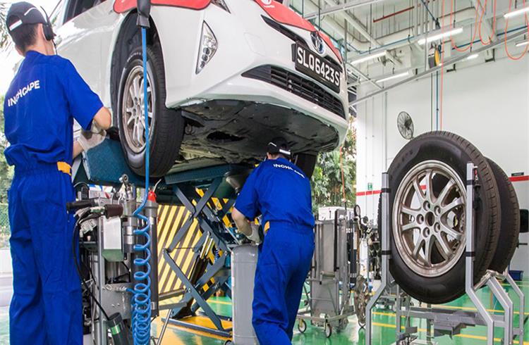 Toyota deploys vehicle maintenance solution for Grab