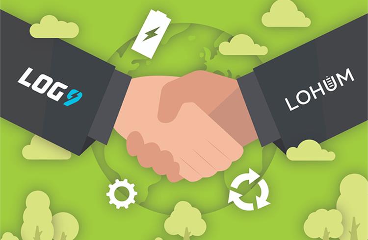 LOHUM and Log9 join hands for EV battery recycling solutions