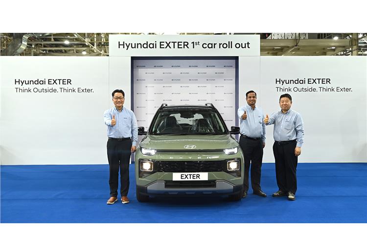 Hyundai begins rolling out compact Exter SUV ahead of July 10 launch