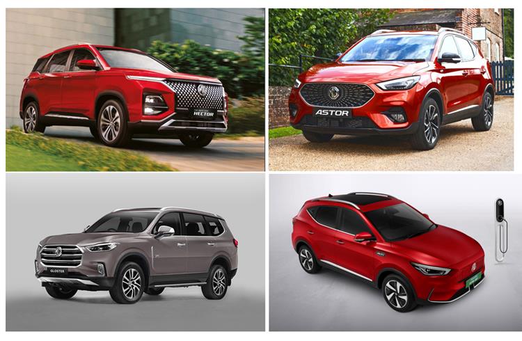 MG Motor India sells 5,125 SUVs and EVs in June 2023, records 40% growth in Q2 2023