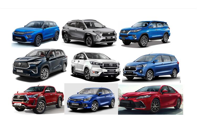 Toyota Kirloskar Motor sells 18,700 units in April, up 34%
