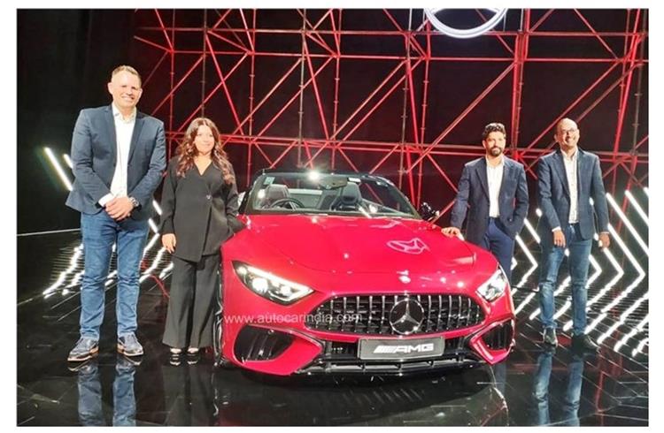 Mercedes AMG launches new SL 55 at Rs 2.35 crore