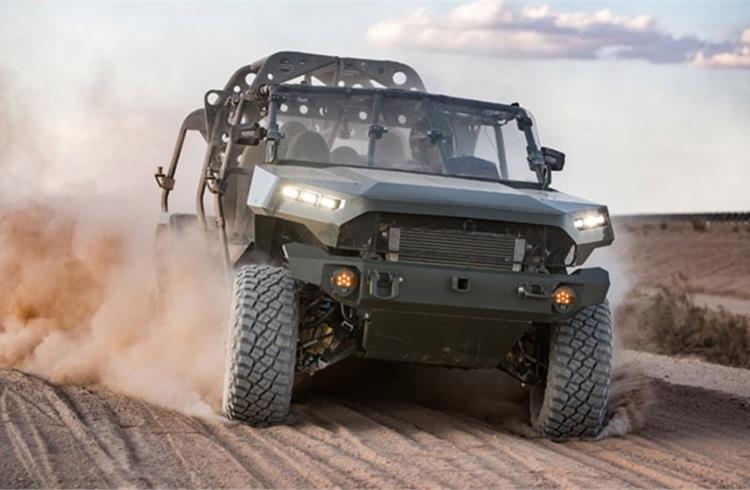 The GM Defense ISV is founded on the 2020 Chevrolet Colorado ZR2 platform and leverages 90 percent commercial off-the-shelf parts