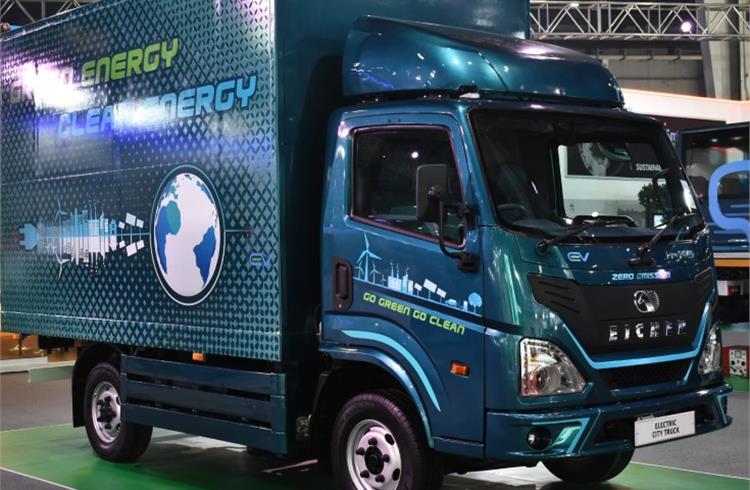Eicher and Amazon collaborate to deploy 1000 electric trucks in the next five years for last mile deliveries