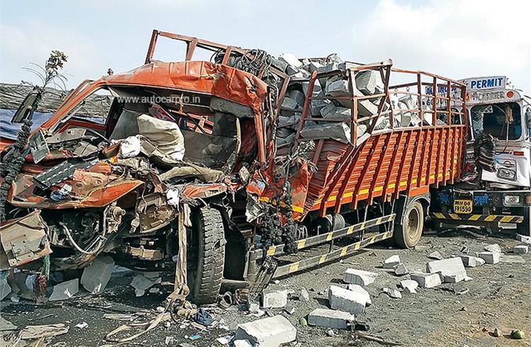 While the automotive industry is increasingly switching to the use of high-strength steel to enhance structural integrety of the vehicles, accidents involving commercial vehicles in India continue to remain high in India due to driver fatigue and improper training.