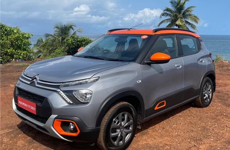 This is a special new Citroen C3 for India and South America