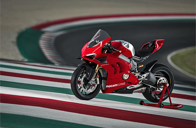Ducati's latest street-legal superbike makes more than 240 horsepower
