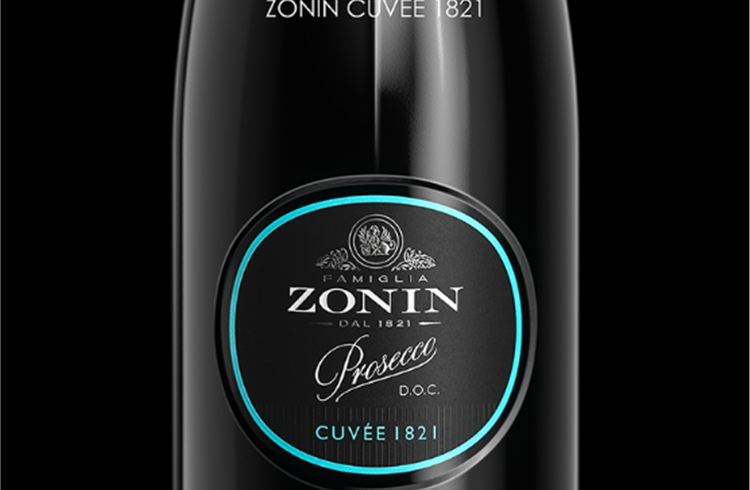 Innovative bottle of ZoninCuvée 1821 stood out in the 'Packaging' category, thanks to its new shapes.