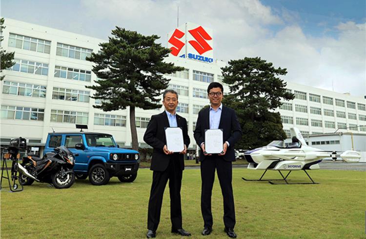 Suzuki and SkyDrive to manufacture flying cars from 2024