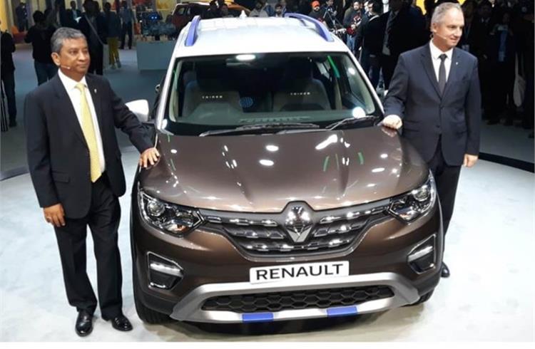 Renault unveils Triber AMT Automatic, launch in Q2 2020