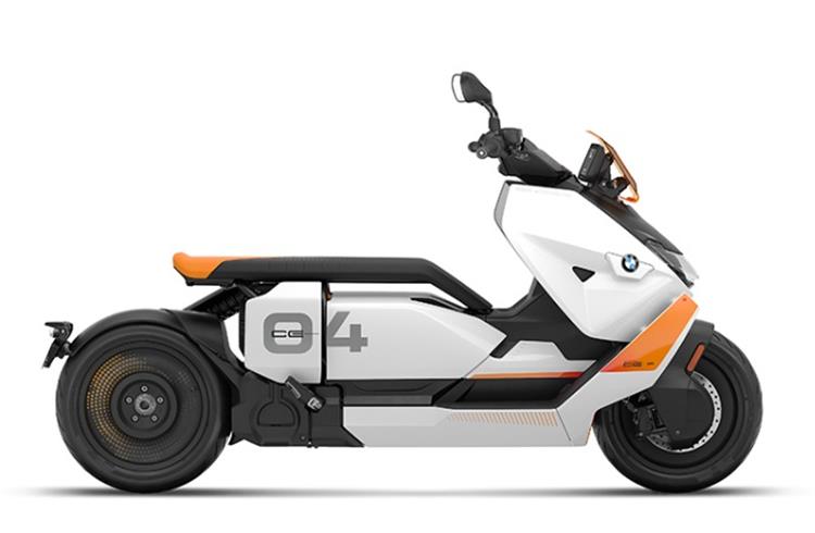 BMW Motorrad showcases CE 04 electric scooter in India