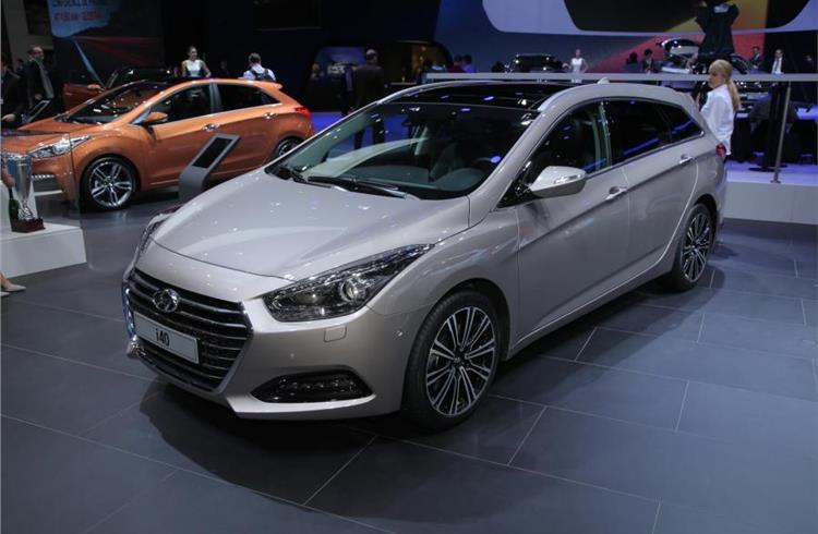 Geneva Motor Show: Hyundai i40 facelift