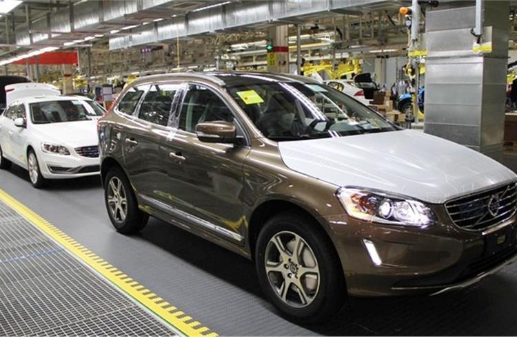 Volvo Cars records 14th consecutive month of sales growth