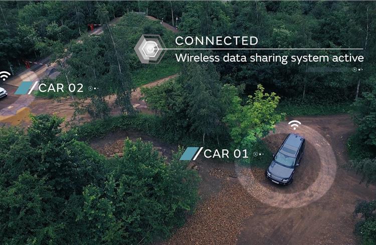 Jaguar Land Rover showcases off-road autonomous driving technology