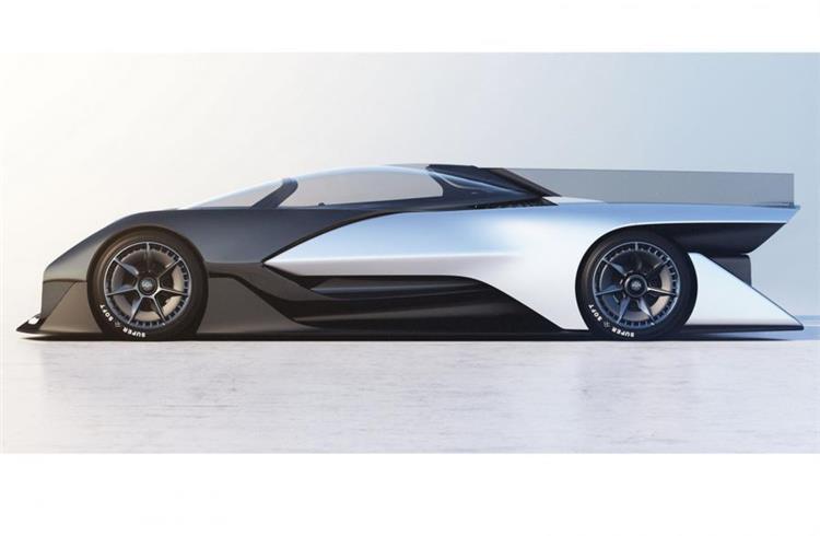 Faraday Future 2018 car.