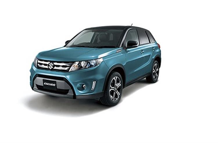 The new Escudo (called the new Vitara in markets outside Japan)