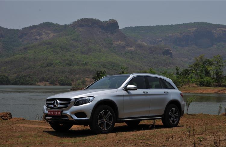 The electric SUV could share common links with the Mercedes-Benz GLC.
